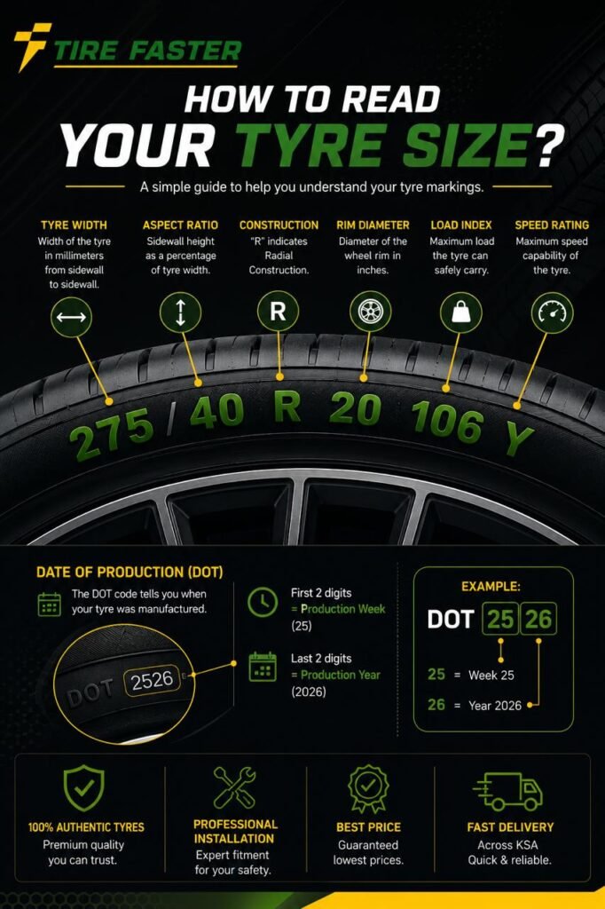 tyre size